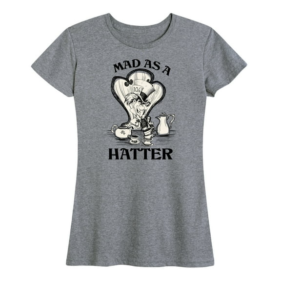 Alice In Wonderland - Mad Hatter - Women's Short Sleeve Graphic T-Shirt