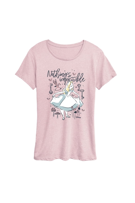 - Nothing's Impossible - Women's Short Sleeve Graphic T-Shirt