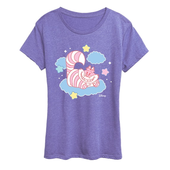 Alice In Wonderland - Pastel Cheshire Cat - Women's Short Sleeve Graphic T-Shirt