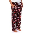 thumbnail image 1 of Alice In Wonderland Pjs Womens Queen Of Hearts All Over Print Pajama Pants, 1 of 5