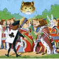 thumbnail image 1 of Alice In Wonderland Playing Cards And Cheshire Cat Poster Print By Mary Evans Picture Library, 1 of 4