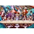 thumbnail image 1 of Alice In Wonderland Tea Party - CANVAS OR PRINT WALL ART, 1 of 1