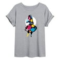 thumbnail image 1 of Alice In Wonderland - Teacup Silhouette - Juniors Ideal Flowy Muscle T-Shirt, 1 of 5