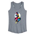 thumbnail image 1 of Alice In Wonderland - Teacup Silhouette - Women's Racerback Tank Top, 1 of 5