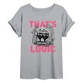 thumbnail image 1 of Alice In Wonderland - That's Logic - Women's Oversized T-Shirt, 1 of 5