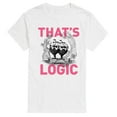 thumbnail image 1 of Alice In Wonderland - That's Logic - Men's  Short Sleeve Graphic T-Shirt, 1 of 4