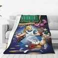 thumbnail image 1 of Alice In Wonderland Throw Blanket Soft Cozy Warm College Printing Oversized Lightweight Home Decoration All Seasons For Sofa Bed Couch Bedroom, 1 of 8