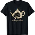 thumbnail image 1 of Alice In Wonderland Vintage Tea Time T-Shirt, 1 of 6