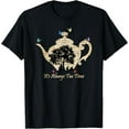 thumbnail image 1 of Alice In Wonderland Vintage Tea Time T-Shirt, 1 of 4