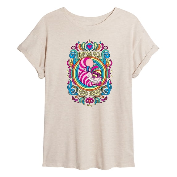 Alice In Wonderland - Were All Mad Here Relaxed Fit T-Shirt