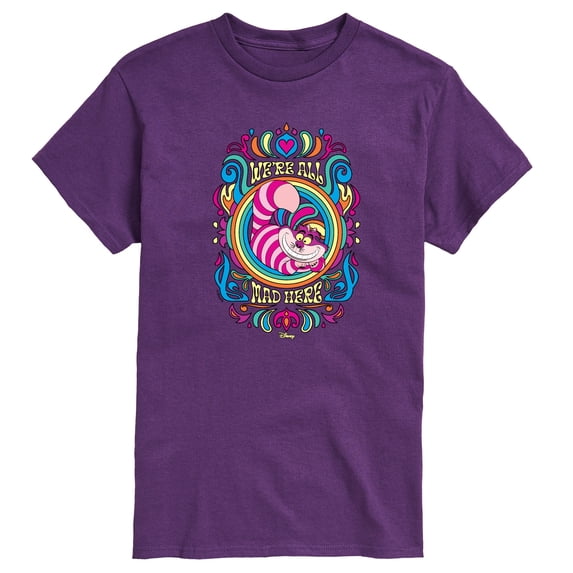 Alice In Wonderland - Were All Mad Here - Men's Short Sleeve Graphic T-Shirt