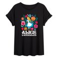 thumbnail image 1 of Alice In Wonderland - Wonderland Flowers - Juniors Ideal Flowy Muscle T-Shirt, 1 of 5