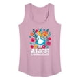 thumbnail image 1 of Alice In Wonderland - Wonderland Flowers - Women's Racerback Tank Top, 1 of 5