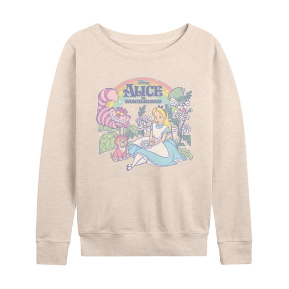 Alice In Wonderland - Wonderland - Women's French Terry Long Sleeve Pullover