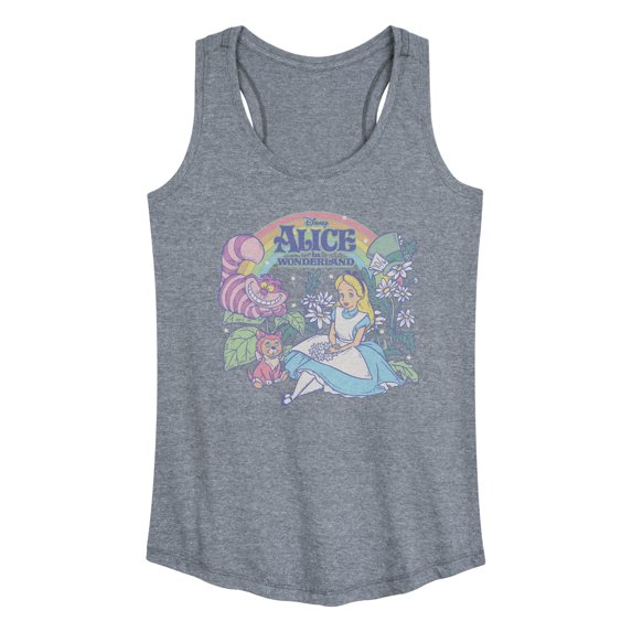 Alice In Wonderland - Wonderland Women's Graphic Racerback Tank
