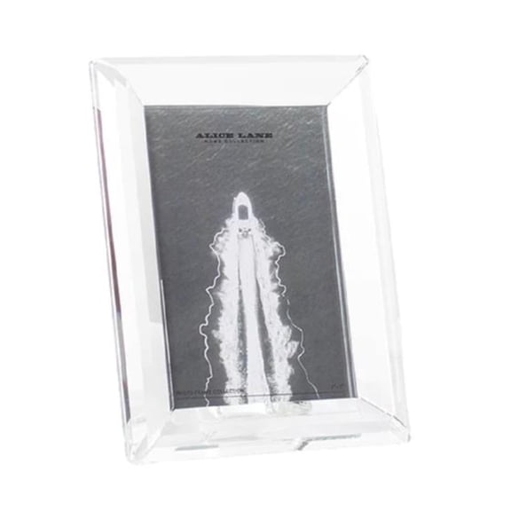 Alice Lane Crystal Edge Frame Small — 4x6 Photos Home Collection — A Fusion of Contemporary Elegance and Timeless Allure — Perfect in All Rooms of Your Home