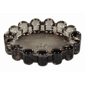 Alice Lane Original Bubble Candle Dish Large – Smoke – Chic Glass Candle Dish for Home Decor – Decorative Modern Candle Holder for Small Candles & Diffusers