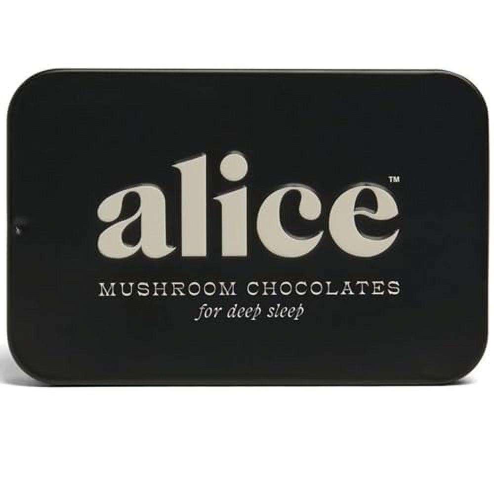 Alice Mushrooms Nightcap Mushroom Chocolates Supports Deep Sleep