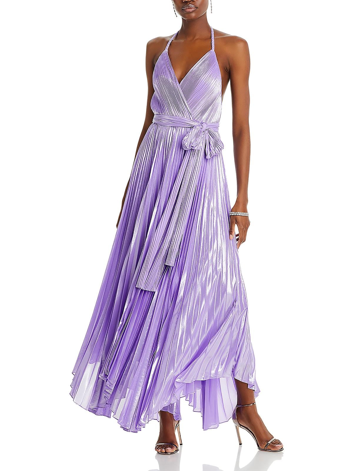 Alice and olivia purple dress sale