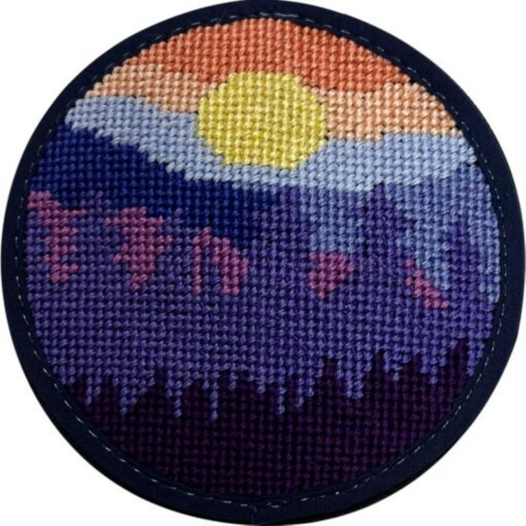 Alice Peterson Stitch-Ups Mountain View Needlepoint Ornament Kit