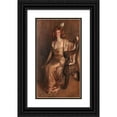 thumbnail image 1 of Alice Pike Barney 12x18 Black Ornate Wood Framed Double Matted Museum Art Print Titled - Evalina Palmer Sicilians (ca 1911), 1 of 5