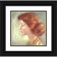 thumbnail image 1 of Alice Pike Barney 20x20 Black Ornate Framed Double Matted Museum Art Print Titled: Evahan to Etland Palmer (1911), 1 of 5
