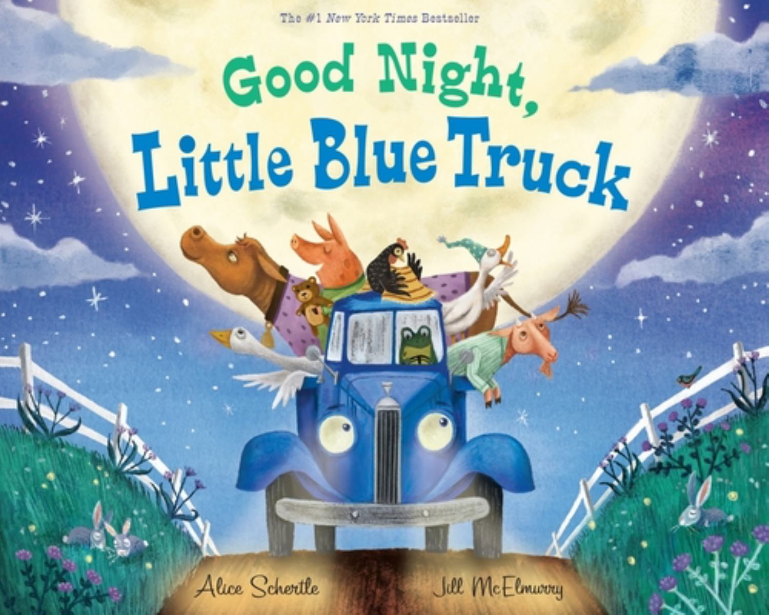 ALICE SCHERTLE; JILL MCELMURRY Good Night, Little Blue Truck (Hardcover)