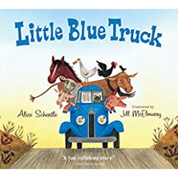Little Blue Truck Board Book (Board Book)