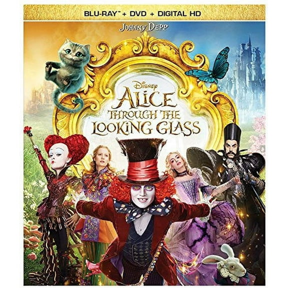 Alice Through the Looking Glass (Blu-ray + DVD + Digital HD)