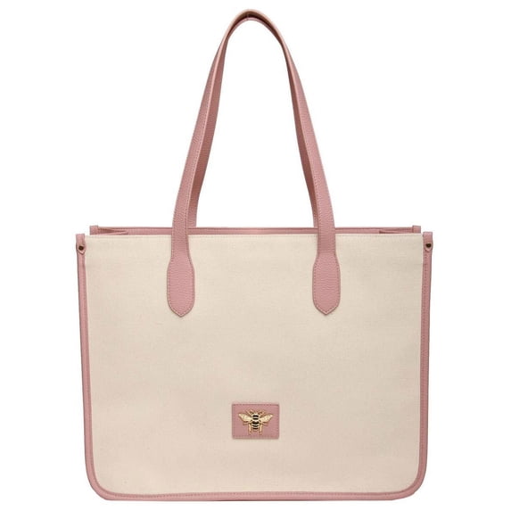 Alice Wheeler London Kingston Canvas Tote Bag - Pink
