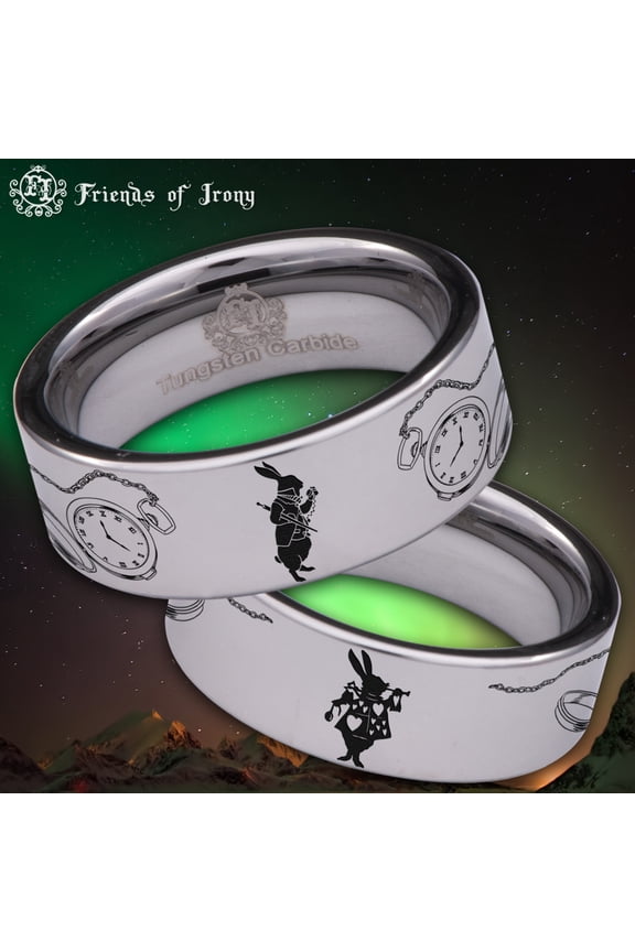 Alice White Rabbit Tungsten Carbide Ring