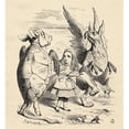 thumbnail image 1 of Alice With The Gryphon And The Mock Turtle Illustration By John Tenniel From The Book Alicess Adventures In Wonderland, 1 of 2