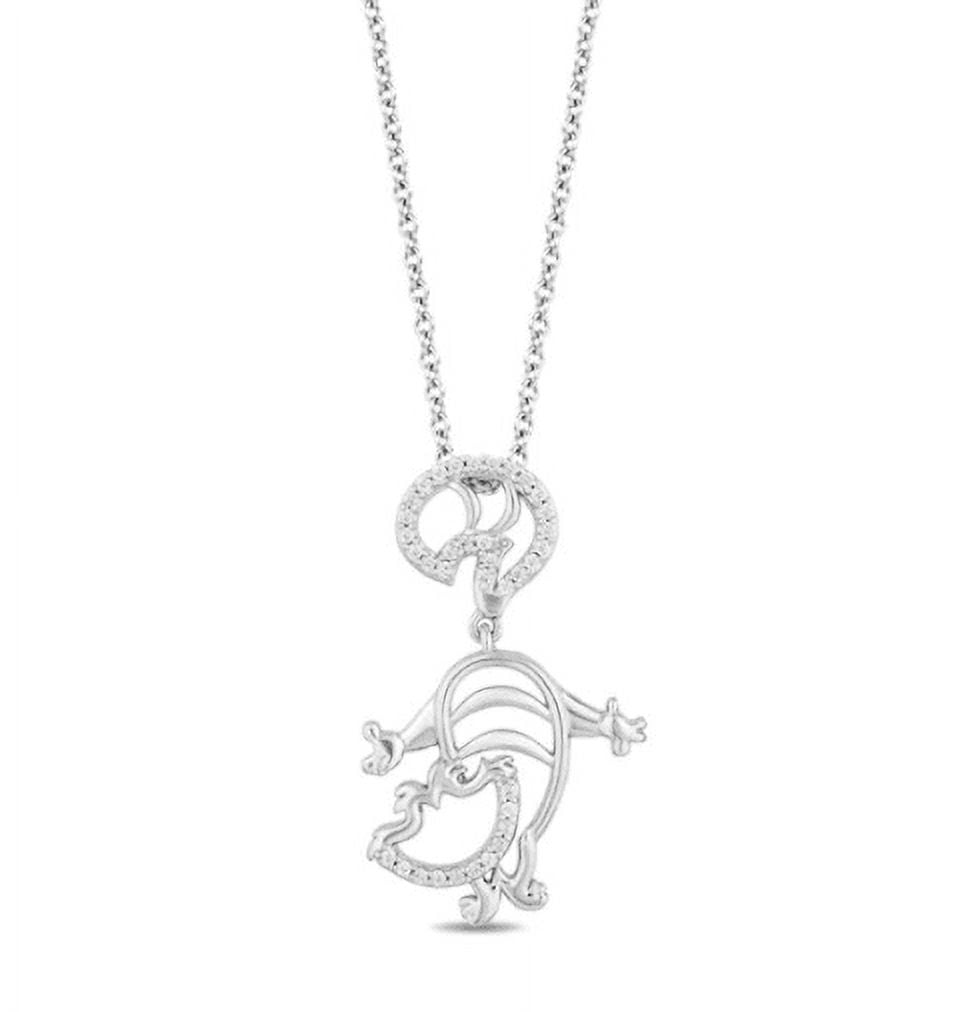 Miniatuur beeldje - White Rabbit Alice in Wonderland - Zilver Miniatuur beeldje - White Rabbit Alice in Wonderland - Zilver