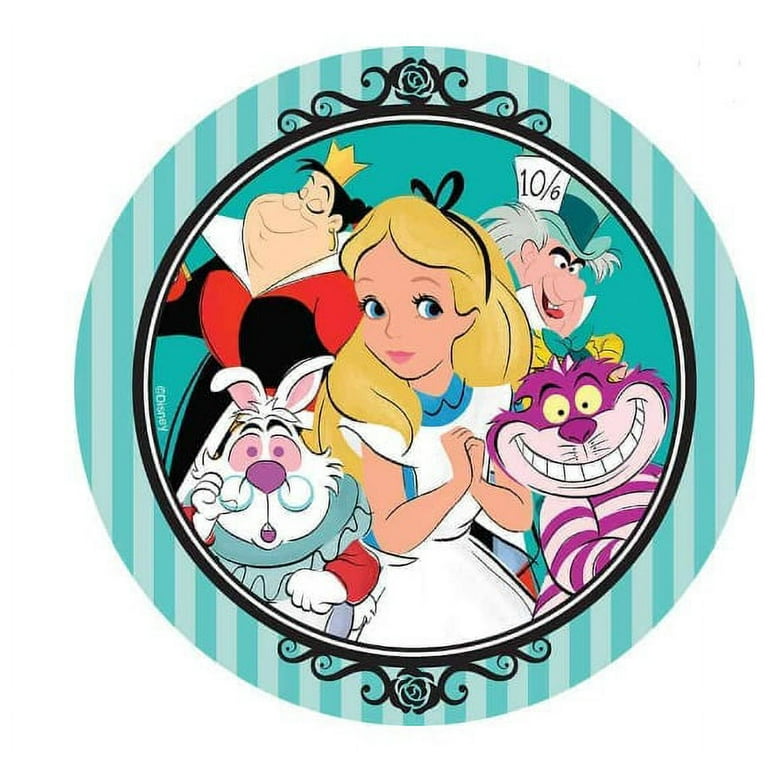 Alice In Wonderland Cake Topper