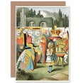 thumbnail image 1 of Alice Wonderland Off Head Tenniel Book Illustration Carroll Greetings Card Plus Envelope Blank inside, 1 of 3