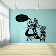 thumbnail image 1 of Alice In Wonderland Quote The Best Way To Explain It Is To Do It Alice In Wonderland Wall Sticker Vinyl Decal Home Decor For Boys/Girls Children Room Home Bedroom Decoration Sticker Size (18x20 inch), 1 of 3