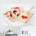 thumbnail image 1 of Alice in Wonderland Tapestry, Girl Sitting on a Tea Cup Heart Shape Character Fantasy Tale, Fabric Wall Hanging Decor for Bedroom Living Room Dorm, 2 Sizes, Multicolor, by Ambesonne, 1 of 1