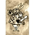 thumbnail image 1 of Alice in Wonderland Watercolour Journal - White Rabbit With Trumpet (Sepia) : 100 page 6 x 9 Ruled Notebook: Inspirational Journal, Blank Notebook, Blank Journal, Lined Notebook, 1 of 1