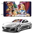 thumbnail image 1 of Alice in Wonderland Windshield Sun Shade - Car Sun Shade Windshield Keeps Interior Cool, Reflector Sunshade, Foldable Sunshade for Car Windshield for Cars, SUVs 51"x28", 1 of 8