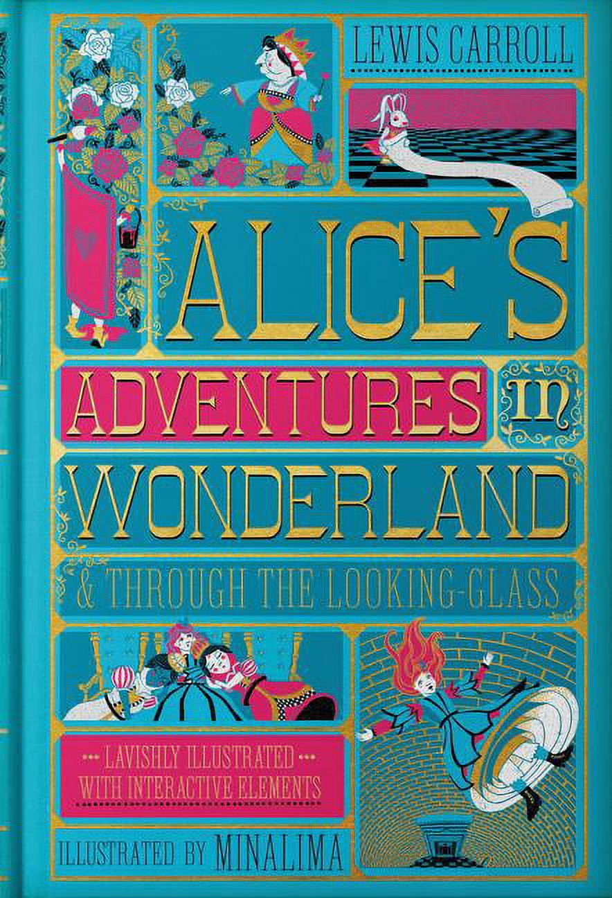 Alice's Adventures in Wonderland (Minalima Edition): (Illustrated with Interactive Elements), (Hardcover)