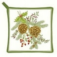 thumbnail image 1 of Alice's Cottage AC21327 Holiday Pinecones Potholder, 1 of 1