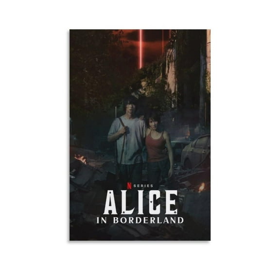 Alice in Borderland Sci-Fi Thriller Canvas Wall Art Picture Print Canvas Poster Wall Paint Art Posters Decor Modern Home Artworks