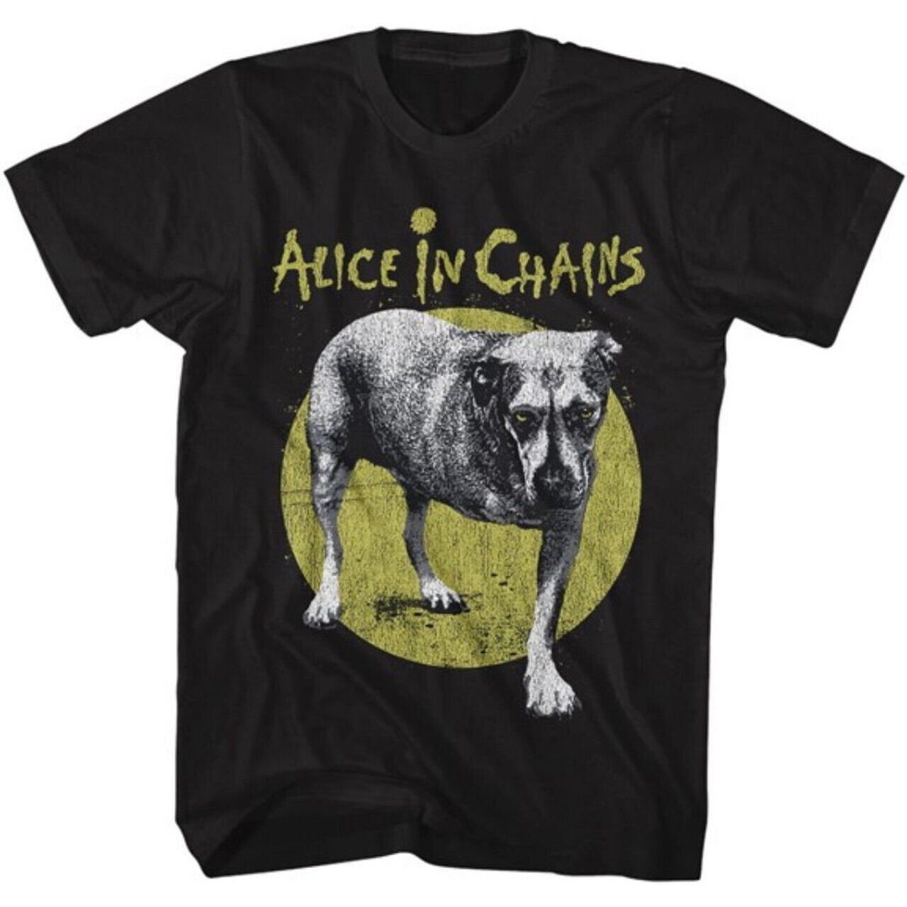 Alice in Chains Tripod Dog Album Cover Artwork Men's Unisex Tshirt