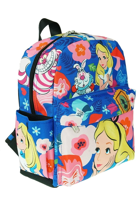 Alice in Wonderland 12" Deluxe Oversize Print Backpack - A21310