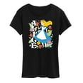 thumbnail image 1 of Alice in Wonderland - Alice Botanical - Women's Short Sleeve Graphic T-Shirt, 1 of 5