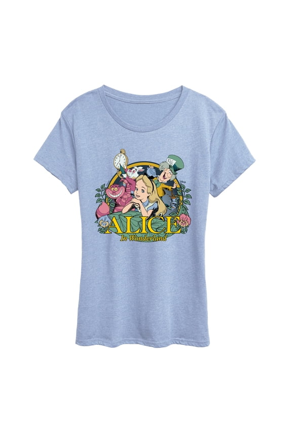 - Alice Icons - Women's Short Sleeve Graphic T-Shirt