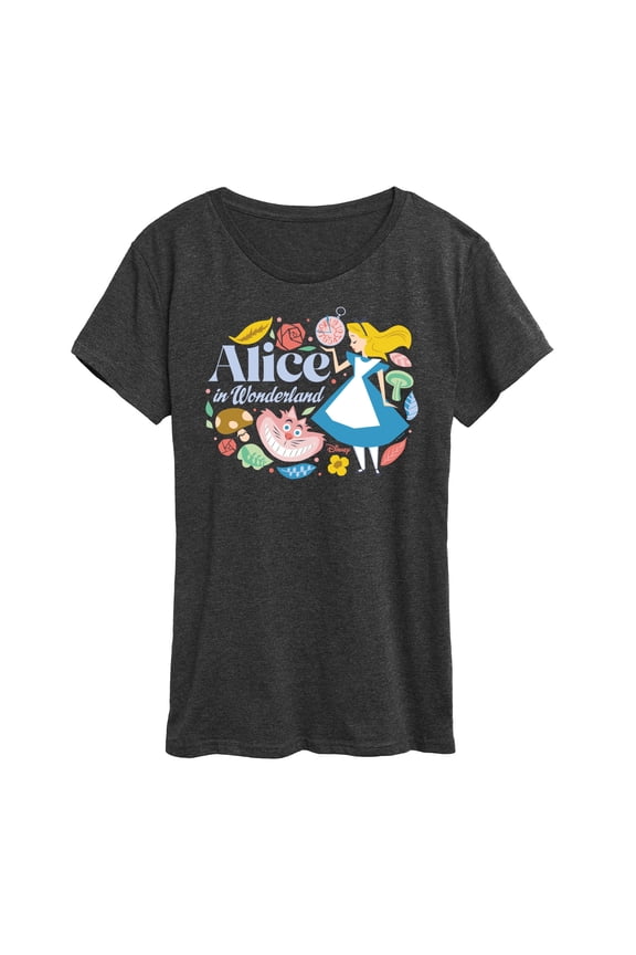 - Alice Icons - Women's Short Sleeve Graphic T-Shirt