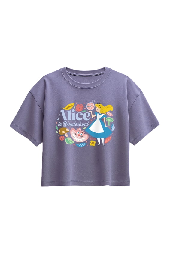 - Alice Icons - Youth Girls Boxy T-Shirt