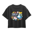thumbnail image 1 of Alice in Wonderland - Alice Icons - Youth Girls Boxy T-Shirt, 1 of 4