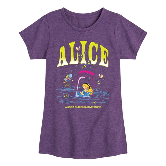 Alice in Wonderland - Alice In Bottle - Toddler & Youth Girls Short Sleeve Graphic T-Shirt